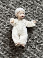 Heidi Ott 12th Scale Modern Baby Dolls House  Doll In Artist Made Outfit