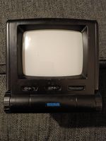 Vintage Visiolux Portable CRT TV – AV Input – Retro Gaming 5.5 inch Monitor