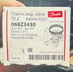 Danfoss TE 2 Thermostatic Expansion Valve R404A/R507 3/8 x 1/2 068Z3430