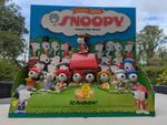 Very Rare Peanuts Snoopy Around The World McDonalds Happy Meal Display 1999