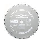 305mm Circular Saw Blade 80T x 30mm Bore – Mitre Chop Saw Blade by SHARK BLADES