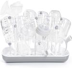Baby Bottle Dryer Rack with Removable Water Tray, Baby Drying Rack Ideal for Bot
