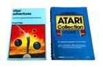 2 x BOOKS FOR THE ATARI COMPUTER - ATARI COLLECTION VOL 1  & ATARI ADVENTURES