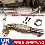 Exhaust Flex Pipe Replacement Kit for 2008-2016 Fiesta 1.0 Ecoboost MK7 & MK7.5