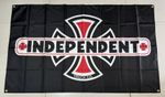 Independant Banner Skateboard Garagae Flag Cave Man 90 150cm Skate