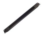 1u BRUSH STRIP PANEL - Metal Cable Entry Plate for 19" Rack Cabinets