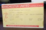 1990/91 Manchester United v Celtic (**TICKET**) BRYAN ROBSON TESTIMONIAL