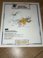 Scottish STV Television -1981 ITV regional TV promotional sales information item