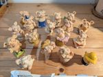 VERY Rare Collectables - Pipsqueaks Pig Ornaments (1993) - 17 Pigs In Total