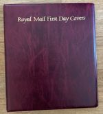 Royal Mail First Day Cover Luxury Padded album. Excellent. FREEPOST!