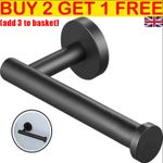 Stainless Steel Toilet Paper Holder Matte Black Toilet Roll Holder Wall Mounted