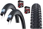 Schwalbe MARATHON PLUS MTB 29 x 2.60 Puncture Resistant Bike TYRE s TUBE s