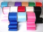 QUALITY SATIN SASH RIBBON-4 Inch/100MM EXTRA WIDE- 19 COLOURS-FAST DISPATCH