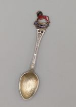 Antique 1924 British Empire Exhibition Enamel Souvenir Teaspoon – Wembley