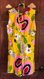 Vintage 60s Alice Polynesian Fashions Hawaiian Romper Size M