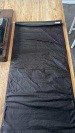 8oz Brown Waxed Canvas And Upcycled sewn in Military Wool Blanket Sleep Mat