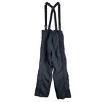 Vintage Lafuma Climaway Waterproof Ski Bib Pants Mens XL Black Pockets