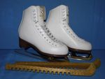 Excellent Condition  Jackson Excel Ice Figure Skates  Size 4C / EU 34.5 / UK 1.5