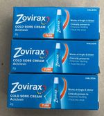 Zovirax Cream 2g x 3 tubes