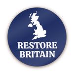 Restore Britain 144 Stickers 30mm Rupert Lowe Great Britain Party