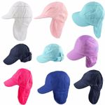 Baby Sun Hat Summer Legionnaires Baseball Cap Neck Flap Boys Girls Toddler 3M-2Y
