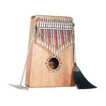 ammoon Kalimba Mbira Thumb Piano Sanza 17 keys Solid Wood Finger Piano