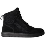 RST HiTop Moto Ladies Sneaker Black Suede Urban City Lowrise Motorcycle Boots