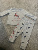Baby Christmas Two Piece Pyjama Set Size 6/9 Months From B&M
