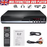 2026 HDMI DVD Player for TV, 1080P Region Free DVD Players for TV, Mini DVD Play