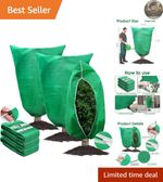 Ultimate Plant Protection - 3 Large Frost Covers 47.5" x 71.2" for Harsh Weather