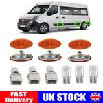 3X FOR RENAULT MASTER SIDE MARKER LAMP LIGHT LENS+BULB HOLDER + BULB 261B00001R