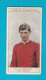 CAPTAINS OF FOOTBALL CLUBS & COLOURS - THE ARSENAL - OGDENS LTD. - 1926