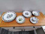 Royal Worcester Herbs Dinnerware Plates Bawls Cup & Saucer Priced Individually