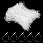 1000PCS Plastic Fastener, Disposable Plastic String for Hang Tag