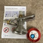 Keykeg Coupler with John Guest fittings push fit 3/8 Key Keg New Boxed
