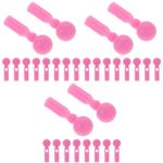 Reusable Pink Plastic Umbrella Tail Beads Kids Umbrella Repair Accessories