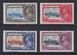 TRINIDAD AND TOBAGO 1935 KGV Silver Jubilee set of 4 SG 239-242 MH/* (CV £16)