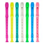 Plastic 8 Holes Soprano Recorder Musical Instruments Clarinet Long Flute