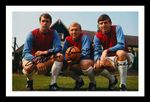 Bobby Moore & Martin Peters & Geoff Hurst - West Ham United Signed Framed Photo