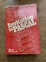 Invitation to PASCAL by Harry Katzan Jr * Hardback Book * Petrocelli