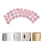 Pink Miniature Bearings 30Pcs Durable Plastic Iron for Smooth Windmill Rotation