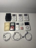 Job Lot Apple iPods (Classic, Nano, Video) ( A1136, A1059, A1099) + Accessories
