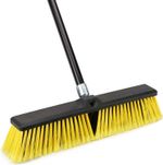Ylebs Garden Broom Yard Brush Outdoor Heavy Duty 163cm Telescopic Handle