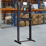 Black Hydraulic Shop Press 12Ton Industrial Workshop Garage Floor Standing Tonne