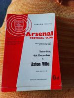 1965-66 ARSENAL Home Programmes X 15 (46)