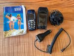 Nokia 3410 Vintage Mobile Phone Blue – Charger, Car Charger, Case & Manual