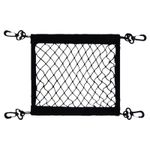 Motorcycle Cargo Net Polyester High Elastic Cargo Net With 4 Adjustable Hooks