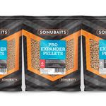 Sonubaits Pro Expander Pellets 500g - All Sizes - Coarse Carp Fishing Pellets