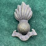 Royal Canadian Artillery Collar Badge Brass