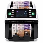 MONEY COUNTING MACHINE MIXED DENOMINATION BANKNOTE VALUE COUNTER DETECTOR